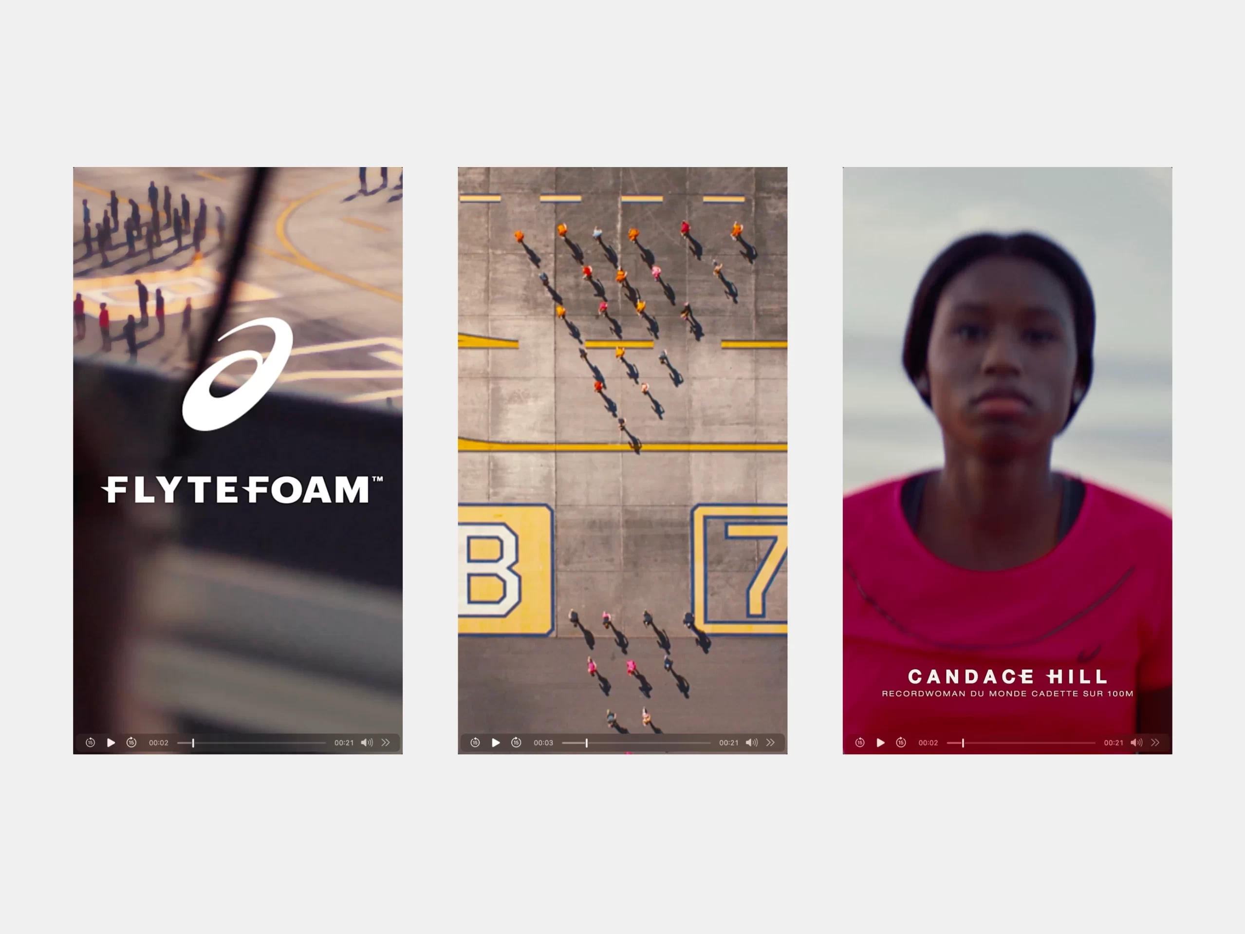 ASICS video - still frames