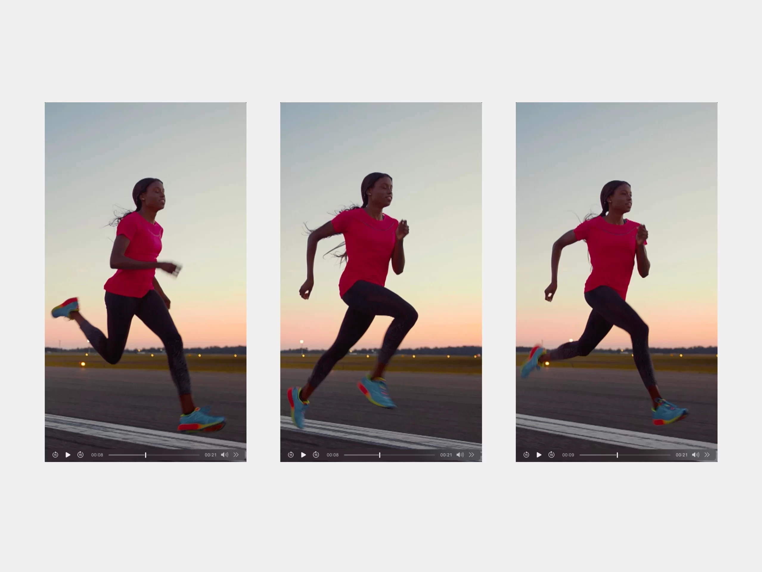 ASICS video - still frames