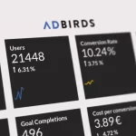 AdBirds animated dashboard - still image