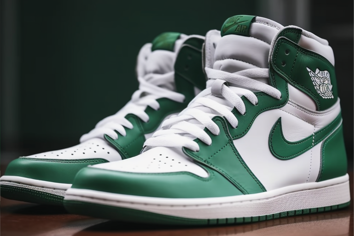 AI generated Nike Air Jordan 1 basketball shoe