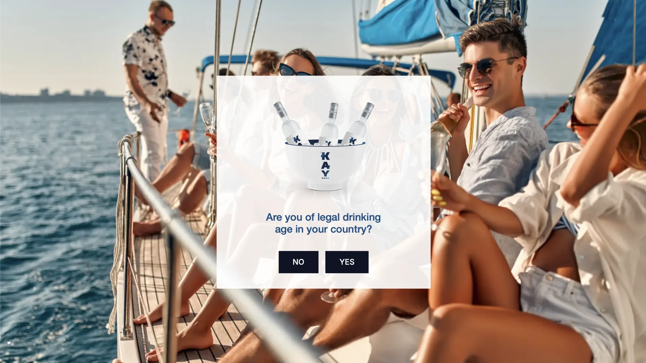 KAY website - age consent