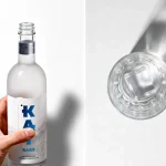 KAY Sake bottle and glass image